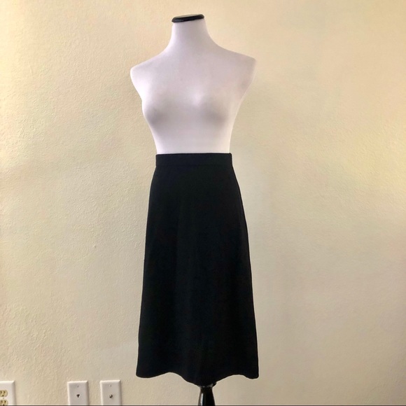 St. John Dresses & Skirts - St. John Evening Black Wool Blend midi Skirt